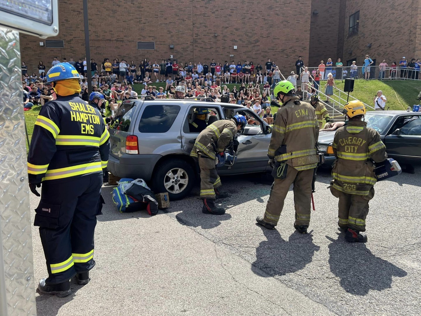 Jeff Redman Shaler Area Mock Crash 2024 – Cherry City VFC