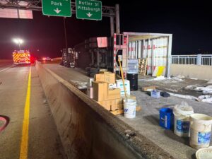 20260706 Truck Rollover w Hazmat (4)